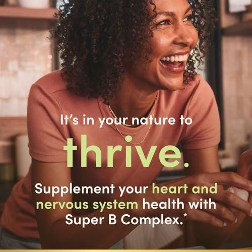 Nature's Bounty Super B Komplex mit Vitamin C & Folsäure – 150 Tabletten für Immun- und Zellenergie-Unterstützung