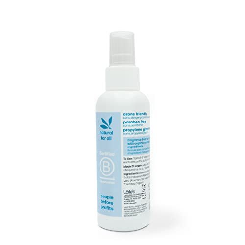 Lafe's Natürliches Deodorant Spray | 118 ml Aluminiumfrei, Parabenfrei & Backpulverfrei | 24-Stunden-Schutz | Ungesichert