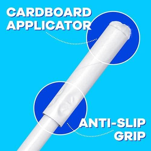Tampax Karton Tampons für Damen Super Plus Saugstärke, Anti-Rutsch-Griff, LeakGuard Rock, unparfümiert, 40 Stück