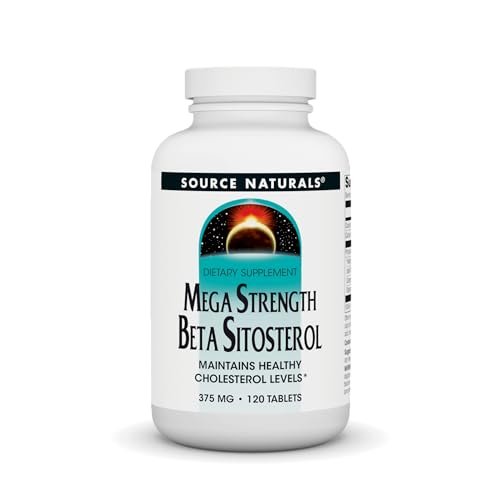 Source Naturals Mega Strength Beta Sitosterol 375mg – 120 Tabletten
