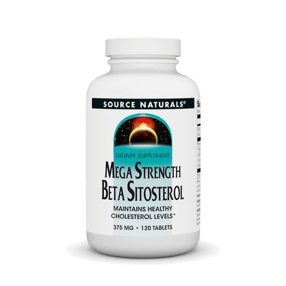 Source Naturals Mega Strength Beta Sitosterol 375mg – 120 Tabletten