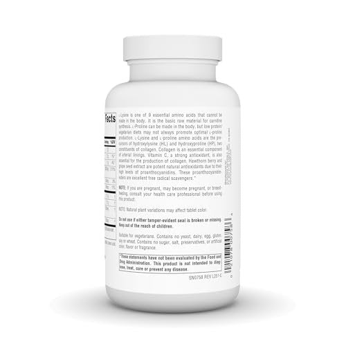 Source Naturals Prolin & Lysin, 550 mg – 120 Tabletten