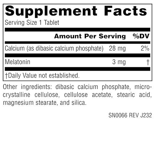 Source Naturals Zeitfreisetzendes Melatonin - 3 mg, 120 Tabletten