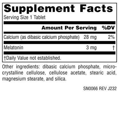 Source Naturals Zeitfreisetzendes Melatonin - 3 mg, 120 Tabletten