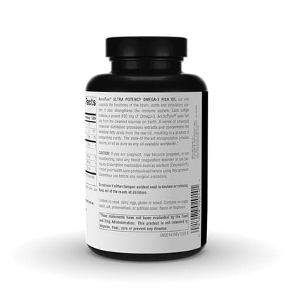 Source Naturals ArcticPure Ultra Potency 850 mg Omega-3 Fischöl - 120 Weichkapseln