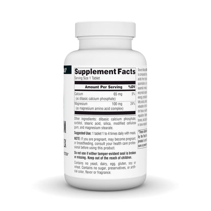 Source Naturals Magnesium Chelat – Unterstützt Nerven- und Muskelfunktion – 250 Tabletten