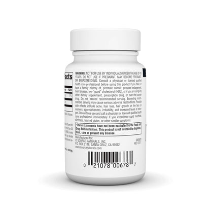 Source Naturals Pregnenolon 25 mg – 120 Tabletten – Hormonvorläufer für Gedächtnis und Vitalität