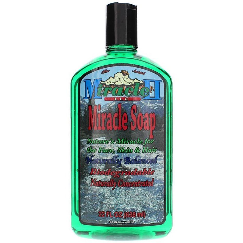 Miracle II Regular Soap 22 Oz – Vielseitige Flüssigseife für Haushalt und Körperpflege