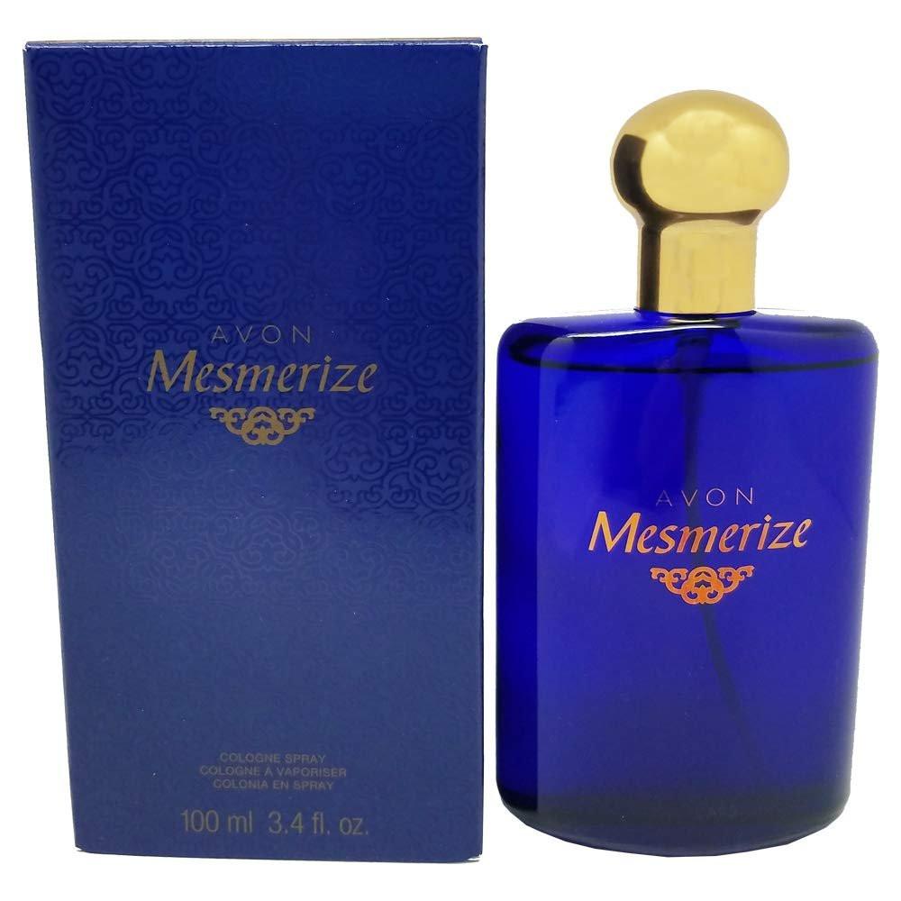 AVON Mesmerize Cologne Spray – Lang anhaltendes Herrenparfüm mit Sandelholz & warmem Amber – Klassischer Signaturduft für den täglichen Gebrauch & als Geschenk, 100 ml Reisegröße