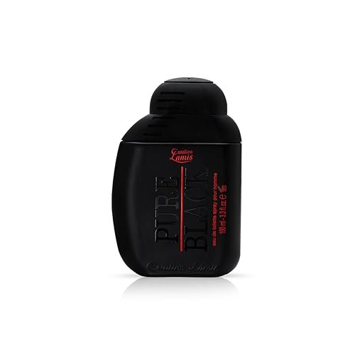 CREATION LAMIS Pure Black Eau de Toilette 3.3 oz – Herrenduft in edlem Glasflakon