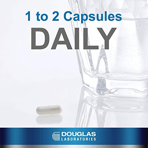 Douglas Laboratories DHEA 25 mg Kapseln - Mikronisiert - Unterstützt Hormonbalance, Immunsystem, Gehirn, Knochengesundheit & Stoffwechsel* - Nicht-GMO - 100 Vegetarische Kapseln