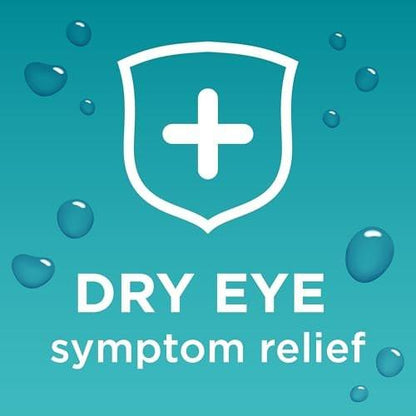 BLINK Tears Befeuchtende Augentropfen – Feuchtigkeitsspendend & Beruhigend bei leichten bis mittelschweren trockenen Augen, mit Hyaluronat, reduziert Unbehagen, langanhaltende Hydratation, 15 ml