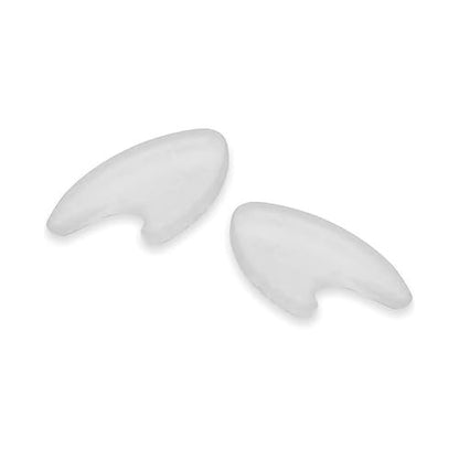 Silipos Gel Zehenspreizer, 15er-Pack, Weiche Gel-Separatoren für Damen und Herren, Ausrichtungsunterstützung bei überlappenden Zehen, Hühneraugen, Ballenzehen, Reibungslinderung und Fußpflege beim Sport