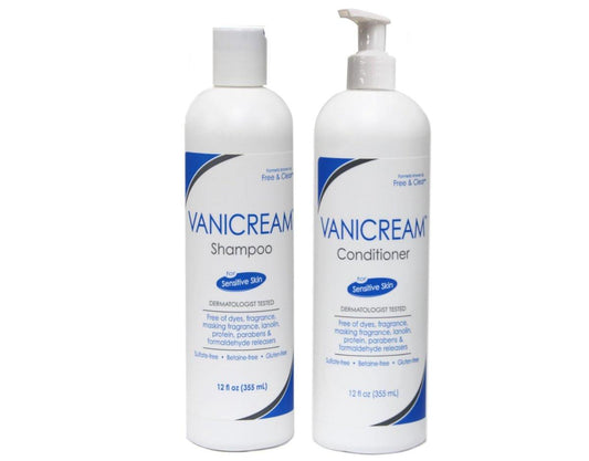 Vanicream Shampoo & Conditioner Set – 2x 355 ml, sanfte Haarpflege für empfindliche Haut
