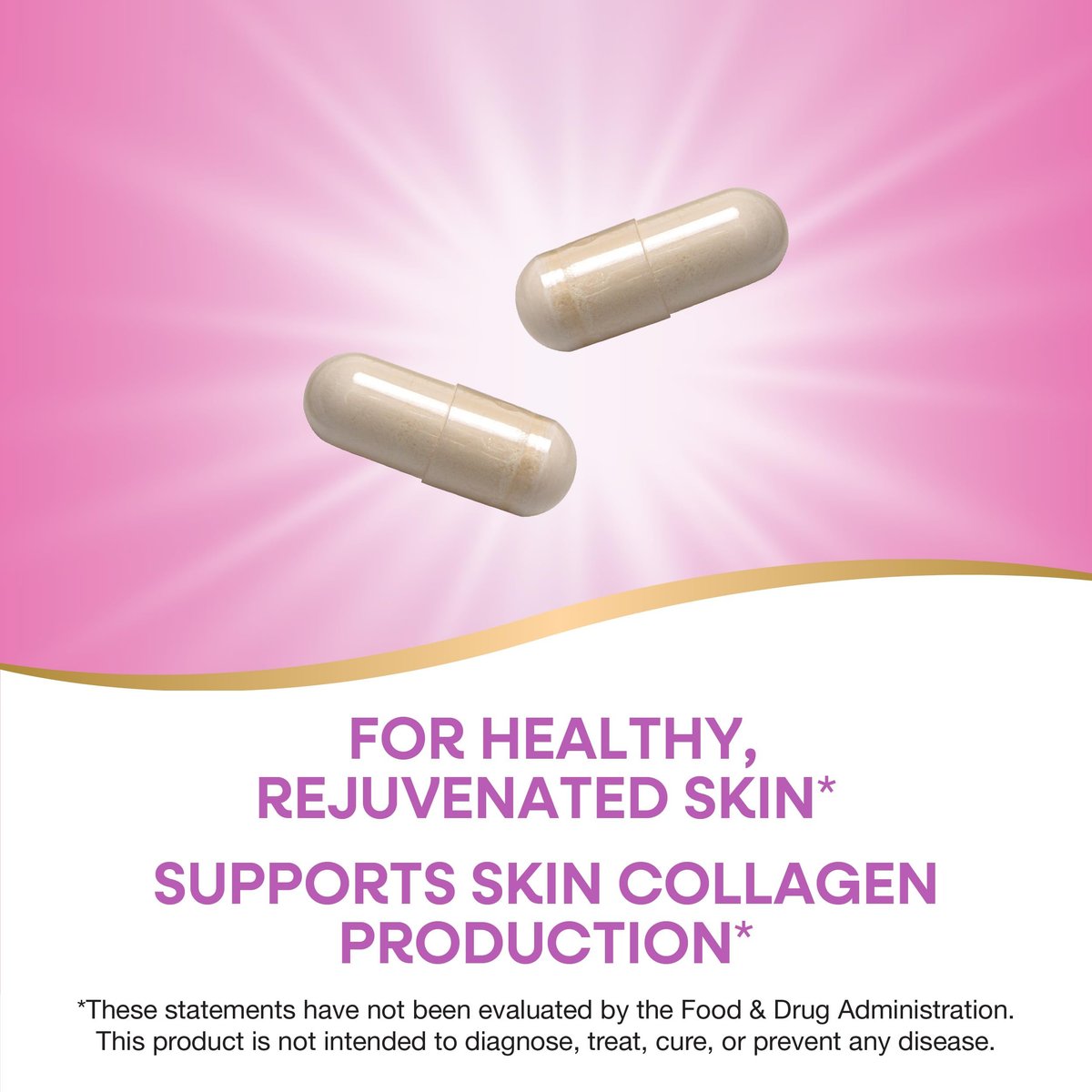 Nature's Way Hydraplenish mit BioCell Collagen & Hyaluronsäure – 60 Kapseln für straffe, elastische Haut und Kollagenproduktion