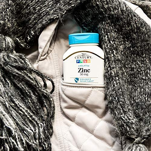 21st Century Zink 50 mg (cheliert) Tabletten, 110 Stück (1 Packung)