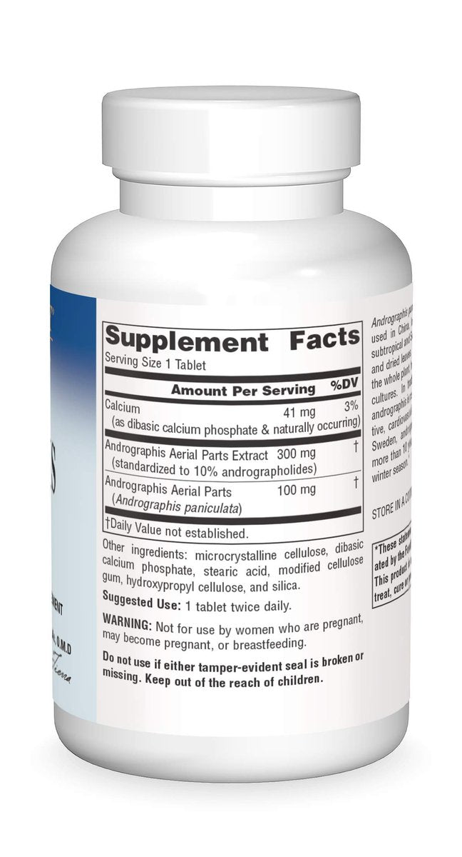 Planetary Herbals Full Spectrum Andrographis 400mg – 120 Tabletten – Ayurvedisches Kraut zur Unterstützung von Verdauung, Herz-Kreislauf- und Harnwegen sowie Leber- und Immunfunktion