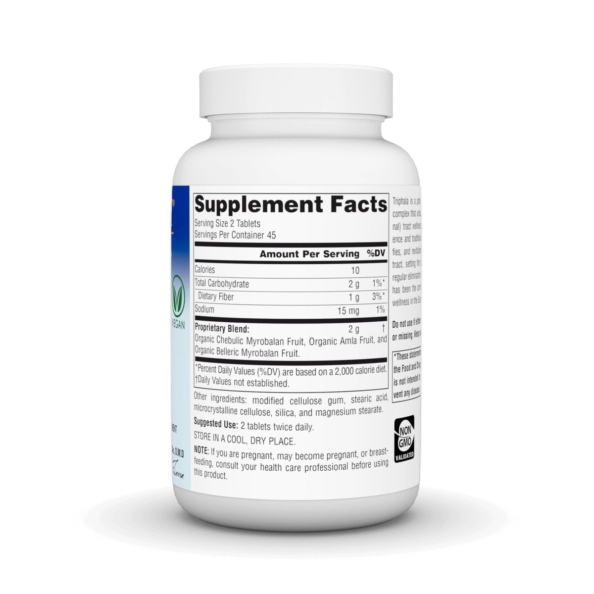 Planetary Herbals Triphala 1000 mg – 90 Tabletten – Traditionelle ayurvedische Kräutermischung