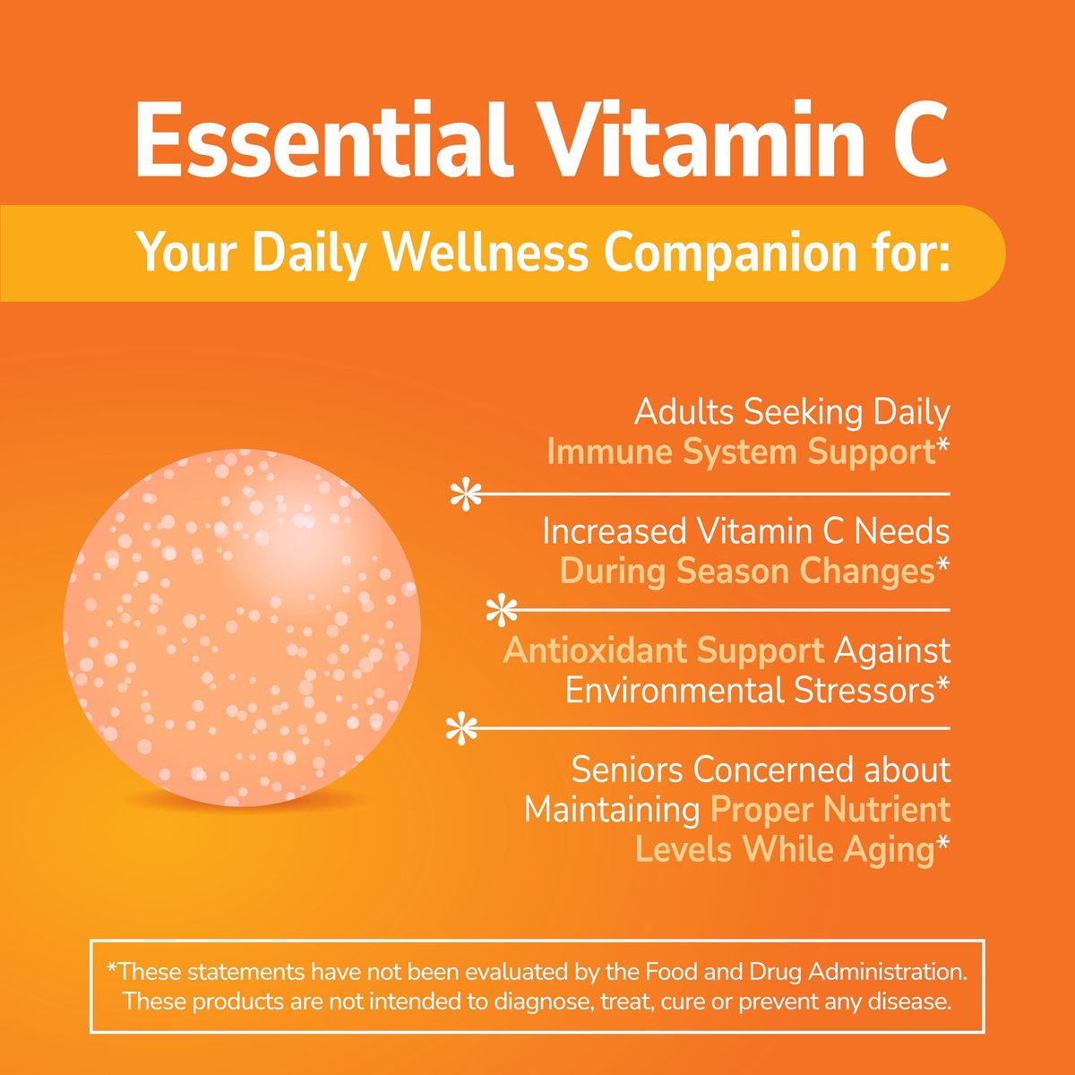 21st Century Vitamin C 500 mg Kautabletten, Orange, 110 Stück