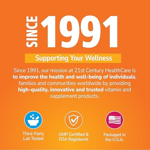 21st Century Vitamin C 500 mg Kautabletten, Orange, 110 Stück