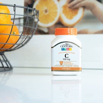 21st Century Vitamin C 500 mg Retardtabletten, 110 Stück