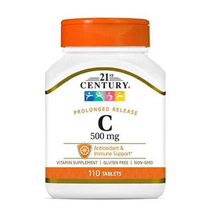 21st Century Vitamin C 500 mg Retardtabletten, 110 Stück