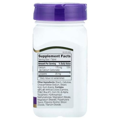21st Century Lycopene 25 mg Tabletten, 60 Stück