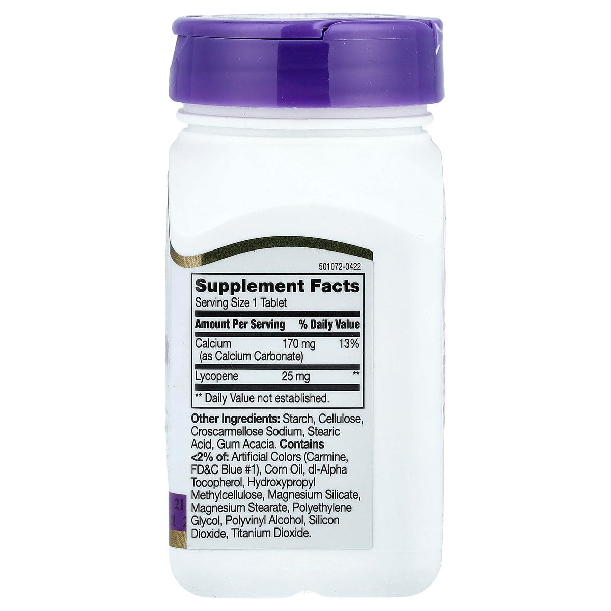 21st Century Lycopene 25 mg Tabletten, 60 Stück