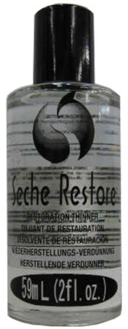 Seche Restore Top Coat - Nagellackverdünner, eingedickten Lack wiederbeleben, Nagellackverdünner, verlängert die Maniküre-Lebensdauer, 59 ml