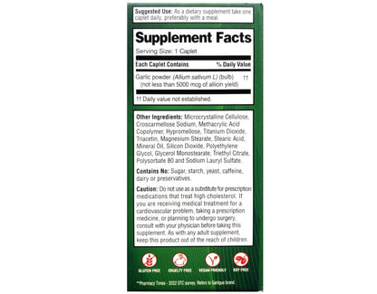 Garlique Knoblauch Tabletten – 60 Stück | Hochdosierter Knoblauch-Extrakt für das Immunsystem