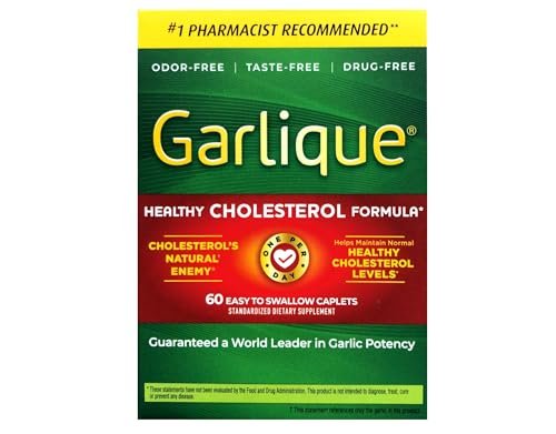 Garlique Knoblauch Tabletten – 60 Stück | Hochdosierter Knoblauch-Extrakt für das Immunsystem