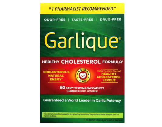 Garlique Knoblauch Tabletten – 60 Stück | Hochdosierter Knoblauch-Extrakt für das Immunsystem