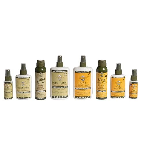 All Terrain Herbal Armor DEET-freies Insektenschutzmittel – 2 oz Reisegröße, pflanzlich & natürlich, sicher für Familie & Haustiere
