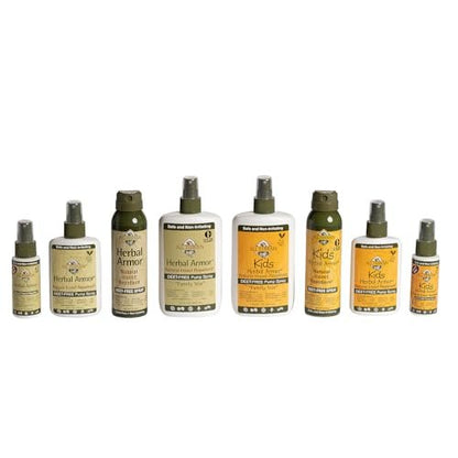 All Terrain Herbal Armor DEET-freies Insektenschutzmittel – 2 oz Reisegröße, pflanzlich & natürlich, sicher für Familie & Haustiere