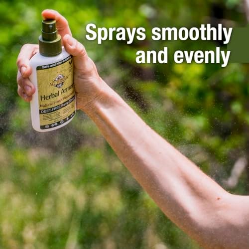 All Terrain Herbal Armor DEET-freies Insektenschutzmittel – 2 oz Reisegröße, pflanzlich & natürlich, sicher für Familie & Haustiere
