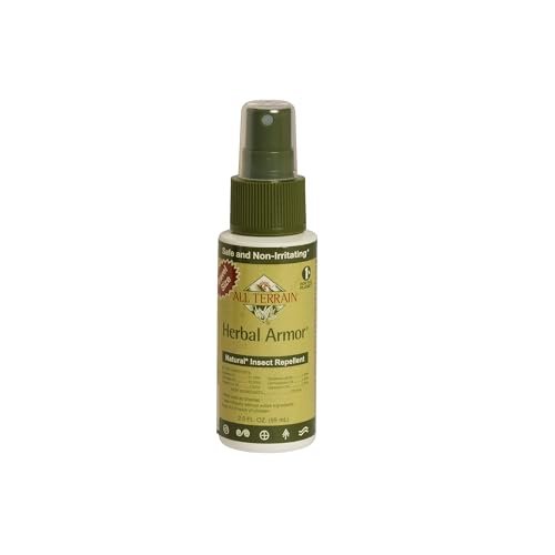 All Terrain Herbal Armor DEET-freies Insektenschutzmittel – 2 oz Reisegröße, pflanzlich & natürlich, sicher für Familie & Haustiere