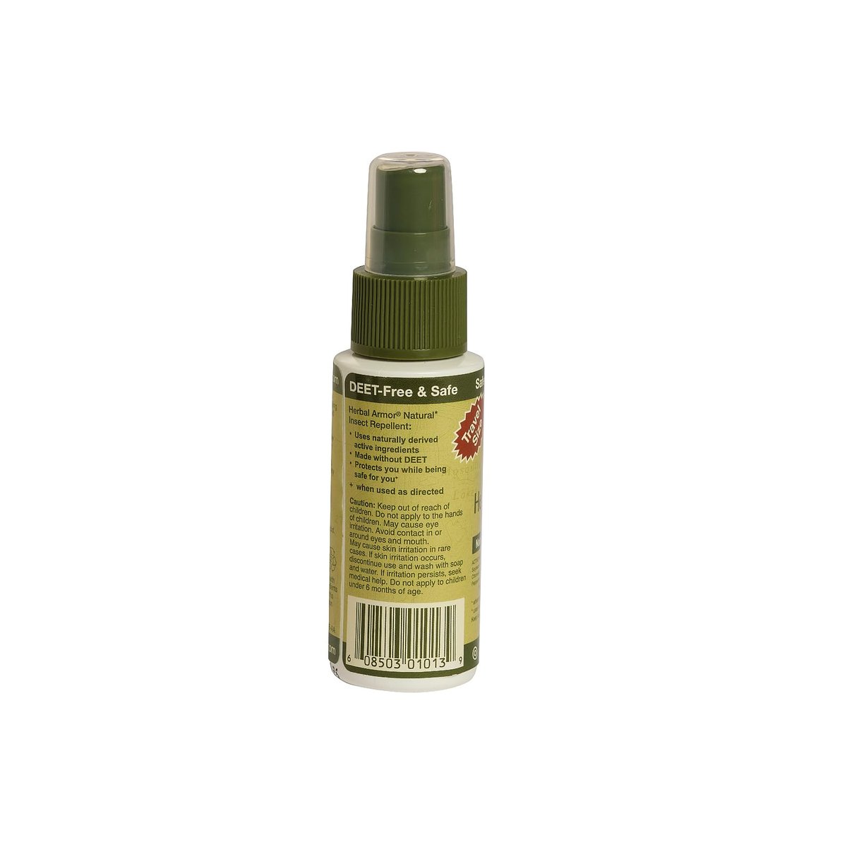 All Terrain Herbal Armor DEET-freies Insektenschutzmittel – 2 oz Reisegröße, pflanzlich & natürlich, sicher für Familie & Haustiere