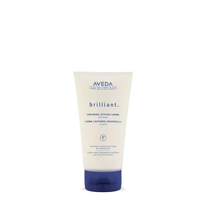 Aveda Brilliant Universal Styling Creme – definiert Textur, versiegelt Feuchtigkeit, verleiht Glanz – für mittleres bis dickes lockiges & krauses Haar – Jasmin, Rose, Nelken – 148 ml