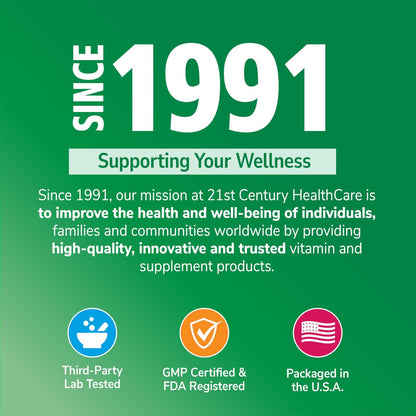 21st Century Sentry Senior Tabletten, 125 Stück (22390) – Multivitamin für Senioren