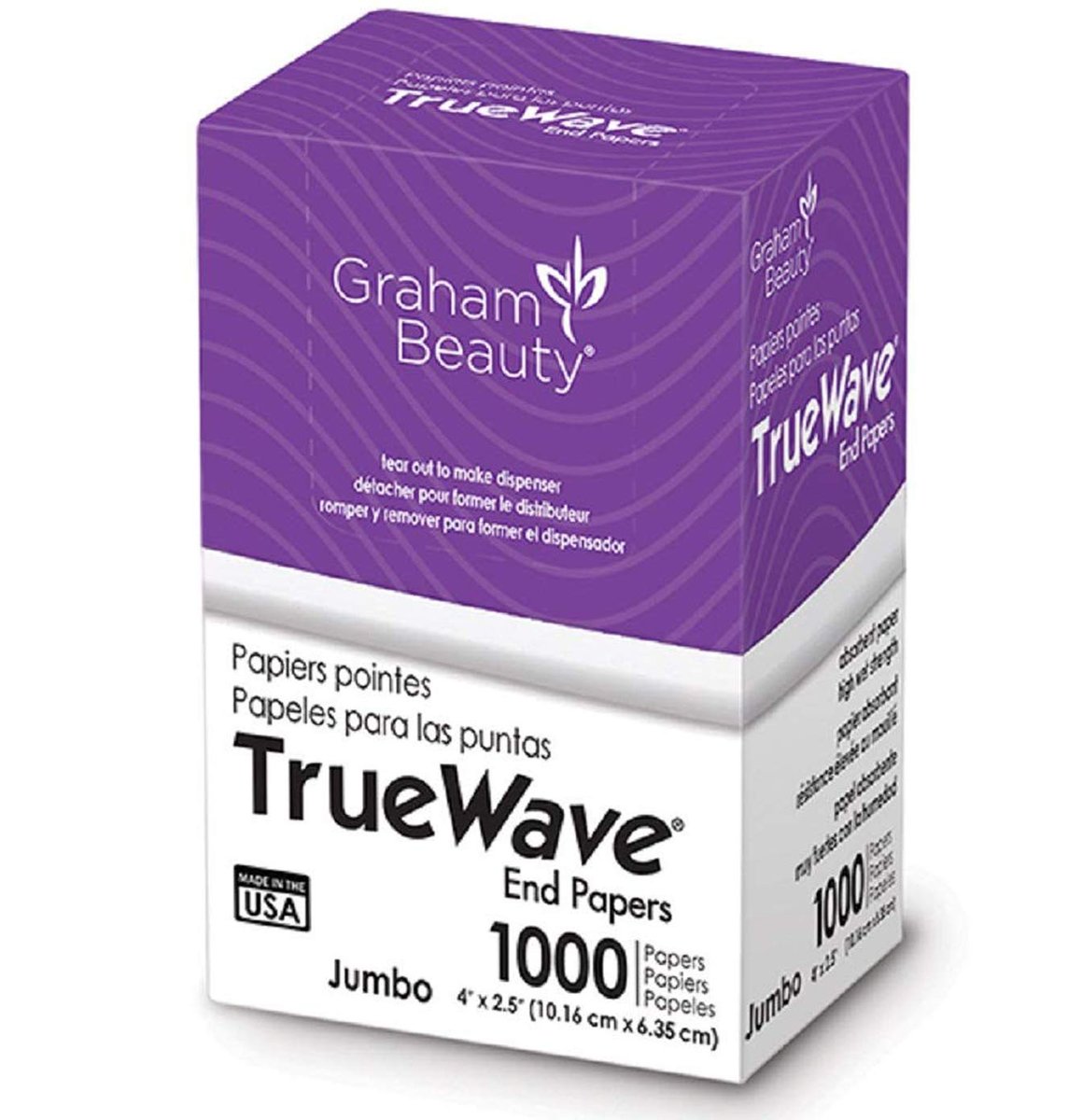 Graham Beauty Salon Truewave Jumbo Endpapier 1000 Blatt - HC-26067