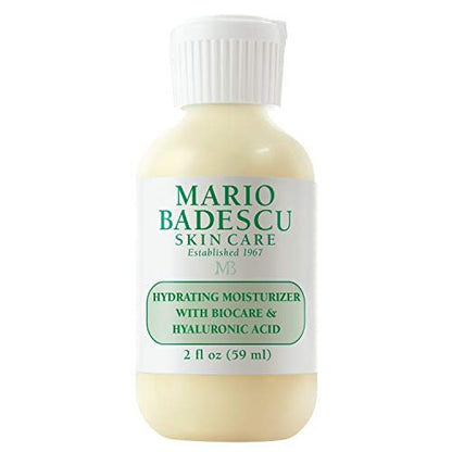 Mario Badescu Feuchtigkeitscreme mit Biocare & Hyaluronsäure für trockene und empfindliche Haut | Anti-Aging-Gesichtscreme mit Kollagen & Hyaluronsäure | 60 ml