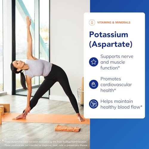 Pure Encapsulations Kalium (Aspartat) | Hypoallergenes Nahrungsergänzungsmittel zur Unterstützung von Nerven, Muskeln, Durchblutung und Herz-Kreislauf-Gesundheit | 90 Kapseln