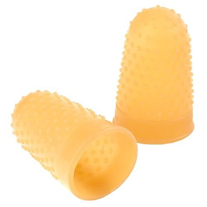 ACCO Gummifingerspitzen, Größe 11,5 (klein/mittel), 5/8 Zoll Basisdurchmesser, genoppt für besseren Halt, 12 Stück Box (S7054035)