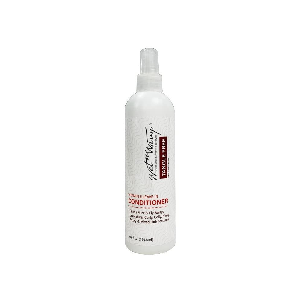 Wet N Wavy Vitamin E Leave-in Conditioner 12 Oz – Feuchtigkeitsspendende Pflege für geschmeidiges Haar