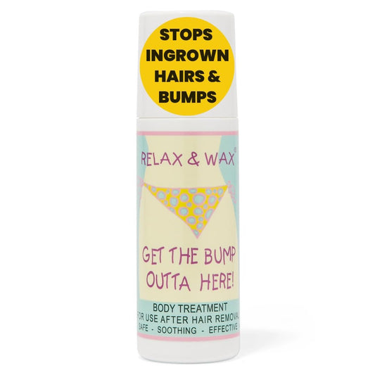 Ingrown Hair Treatment Roll-On für Waxing und Rasur | Behandlung von Rasurbrand und Rasierpickeln für Frauen und Männer | Ingrown Hair Serum und Dark Spot Remover für den Intimbereich | Get The Bump Outta Here!