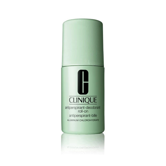Clinique Antitranspirant-Deodorant Roll-On für alle Hauttypen | Den ganzen Tag Schutz, nicht färbend + nicht klebend