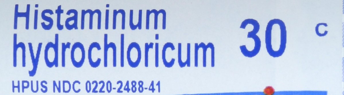 Boiron Histaminum Hydrochloricum 30, 80 Kügelchen – Homöopathisches Mittel gegen Allergiesymptome