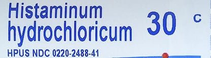 Boiron Histaminum Hydrochloricum 30, 80 Kügelchen – Homöopathisches Mittel gegen Allergiesymptome