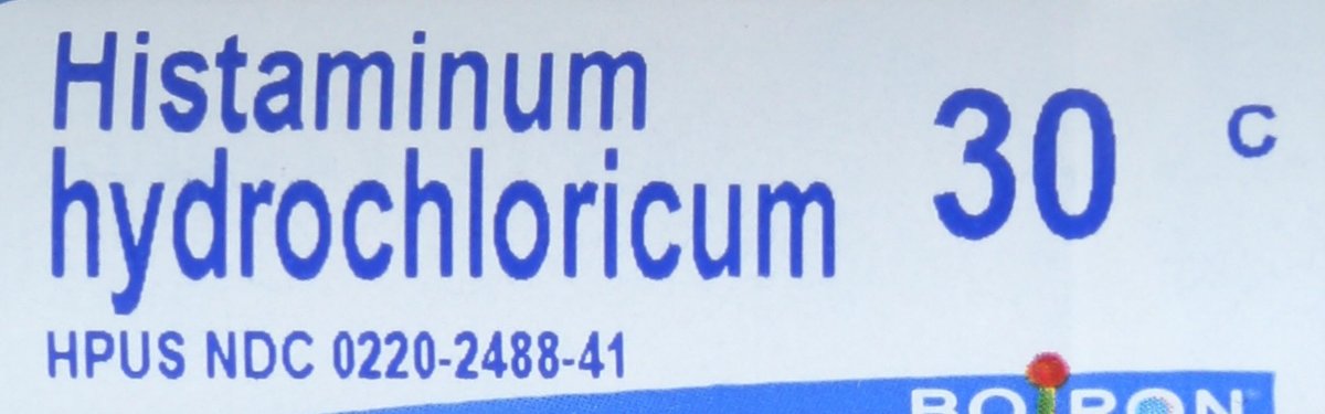 Boiron Histaminum Hydrochloricum 30, 80 Kügelchen – Homöopathisches Mittel gegen Allergiesymptome