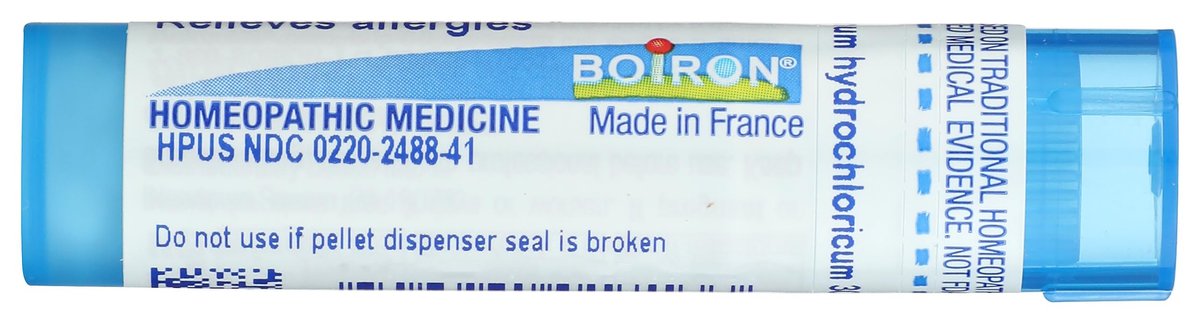 Boiron Histaminum Hydrochloricum 30, 80 Kügelchen – Homöopathisches Mittel gegen Allergiesymptome